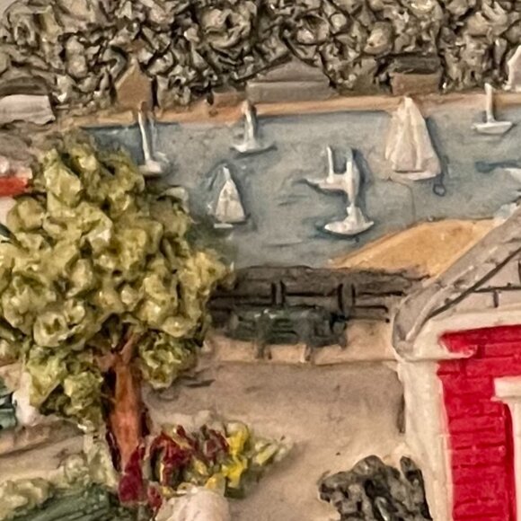 Vintage Hestia Ceramic Christmas Ornament - Picture 7 of 9